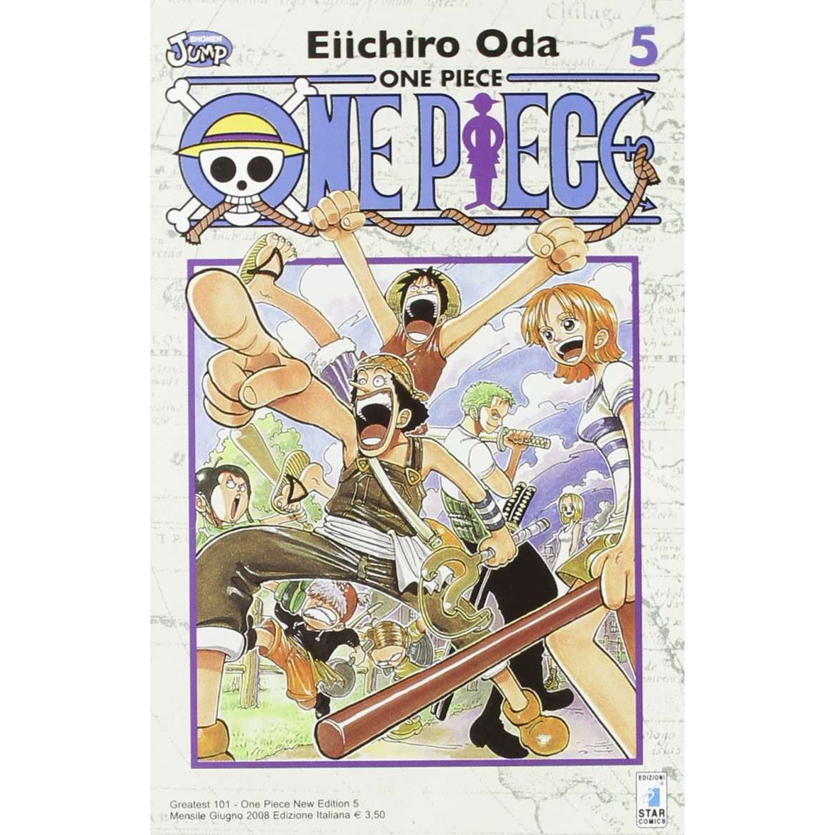 One Piece New Ed. 005 ITA nerd-pug