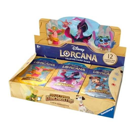 TCG Disney Lorcana - Box 24 Buste - Nelle Terre D'Inchiostro ITA