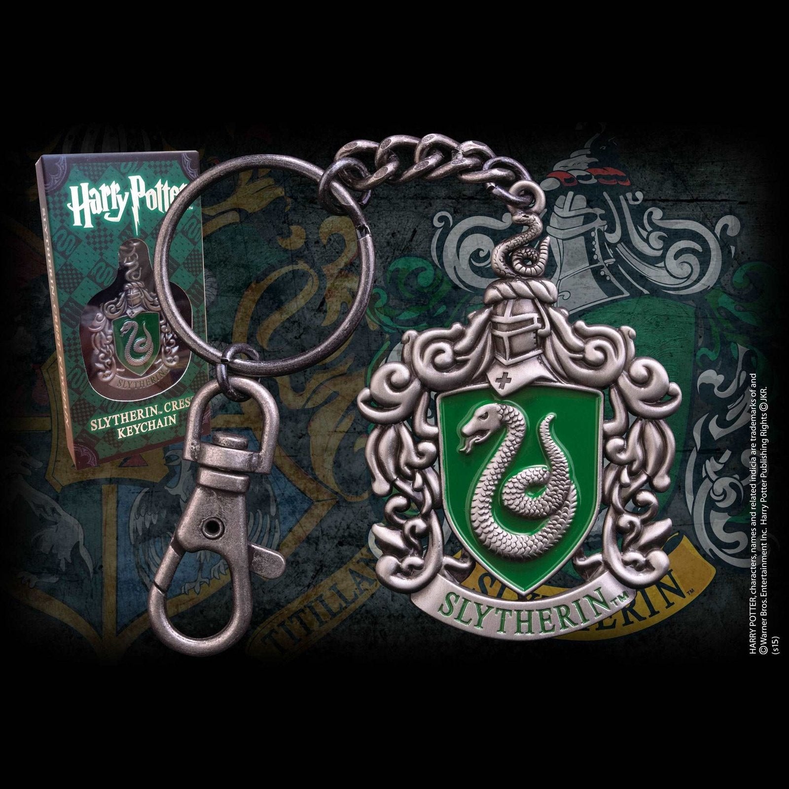 Harry Potter Metal Keychain Serpeverde 5 cm
