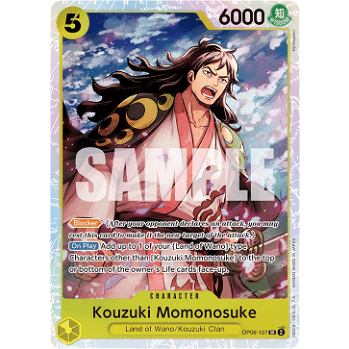 OP06-107 Kouzuki Momonosuke SR ENG