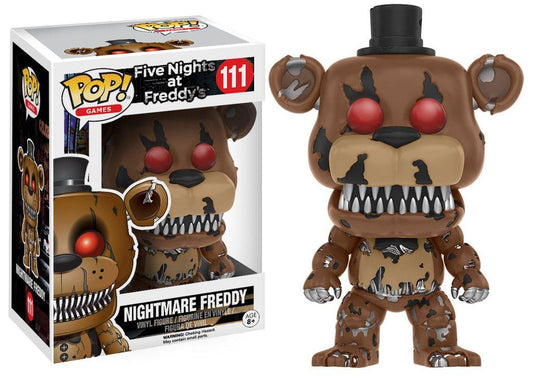 Five Nights at Freddy's Funko POP! Nightmare Freddy 9 cm Games