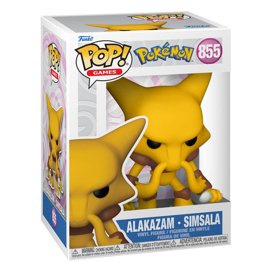 Pokemon Funko POP! 855 Alakazam (EMEA) 9 cm Games