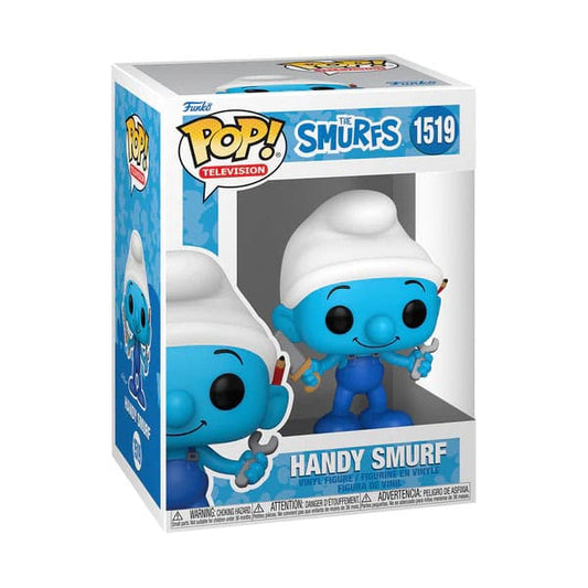 I Puffi Funko POP! 1519 Handy Smurf Inventore Television