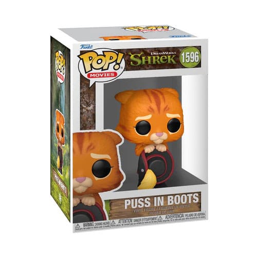 Shrek Funko POP! 1596 Puss in Boots 9 cm Gatto Movies