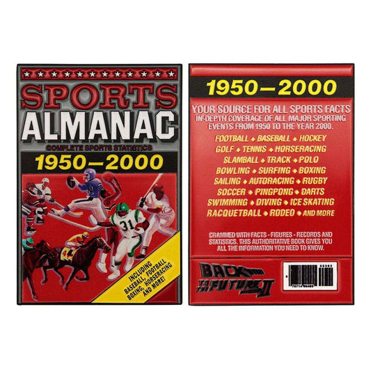 Back to the Future Lingotto Almanacco Limited Edition Fanattik nerd-pug