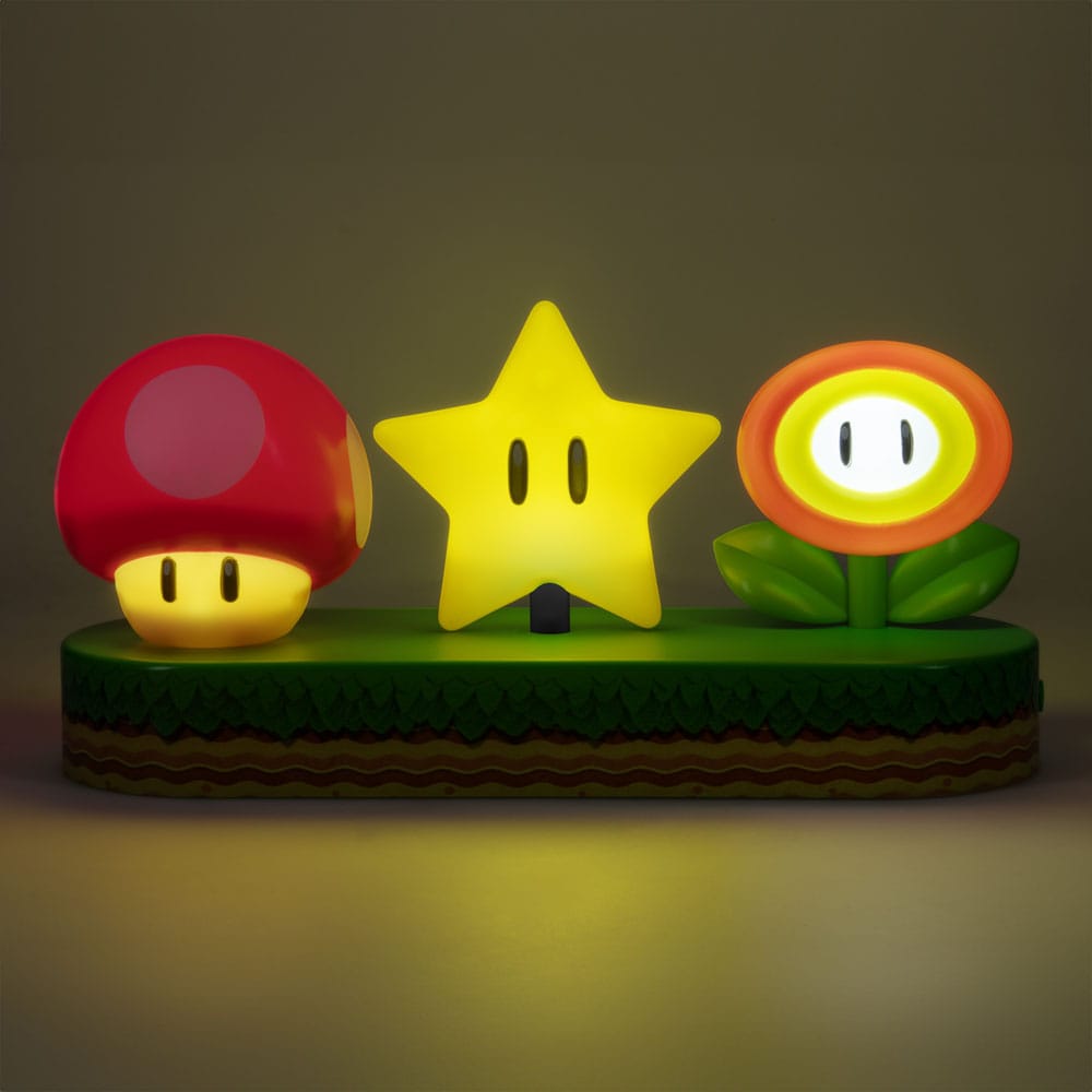 Super Mario Light Icons 30 cm