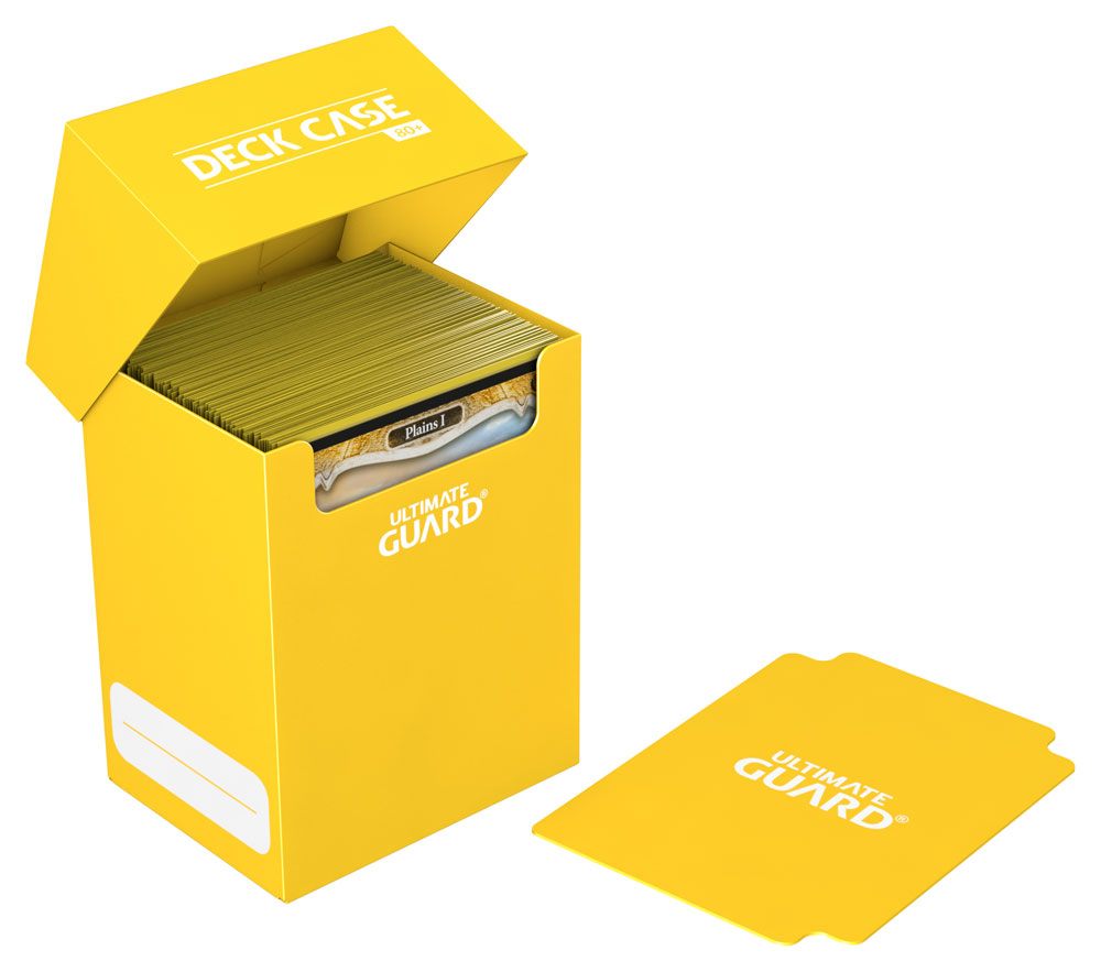 Ultimate Guard Deck Case 80+ Standard Size Yellow