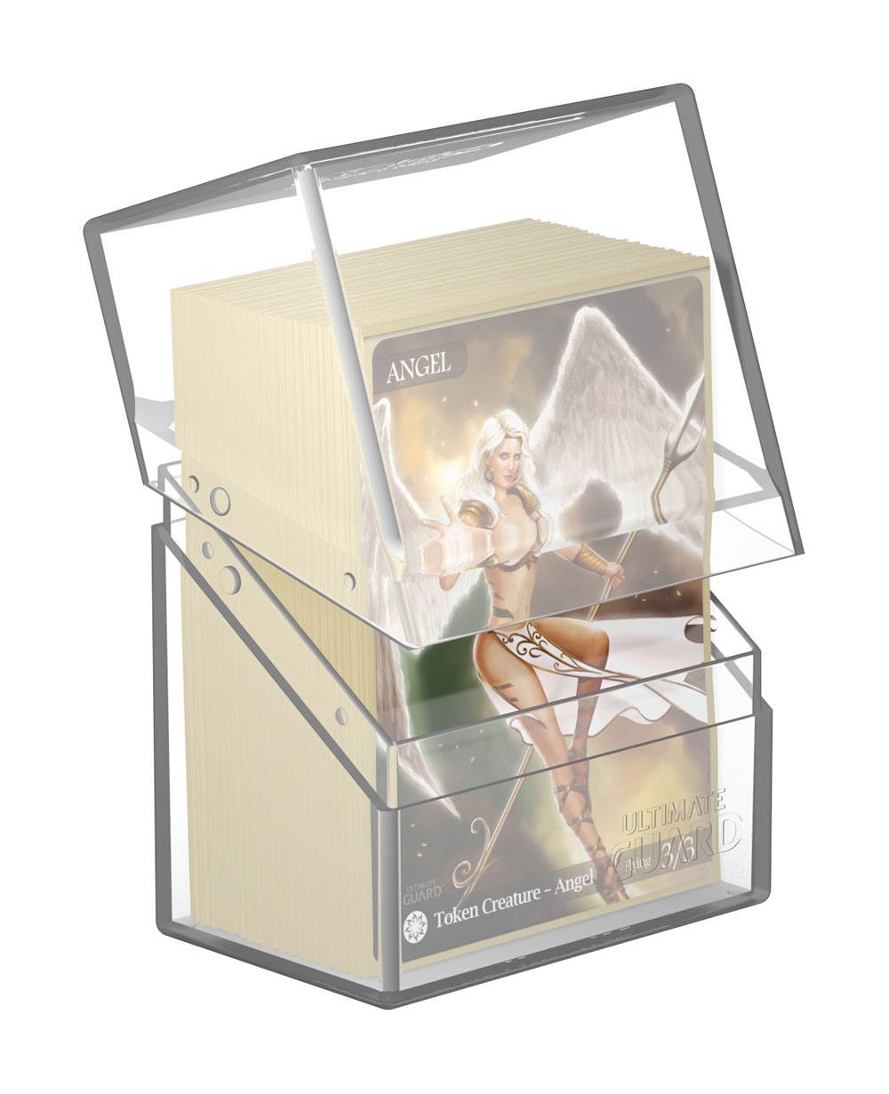 Ultimate Guard Boulder Deck Case 60+ Standard Size Clear